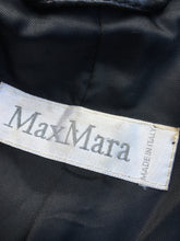 Charger l'image dans la galerie, Manteau en cuir et col Renard Max Mara taille 42