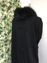 Charger l'image dans la galerie, Superbe manteau cachemire et Renard noir taille 36/38
