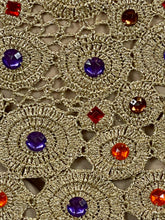 Charger l'image dans la galerie, Jupe dorée Quatro Moscas taille 36