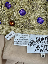 Charger l'image dans la galerie, Jupe dorée Quatro Moscas taille 36