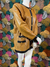 Charger l'image dans la galerie, Manteau en cuir d’autruche taille 40/42