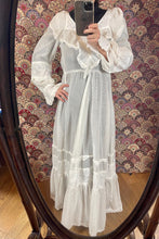 Charger l'image dans la galerie, Superbe robe longue vintage taille 34