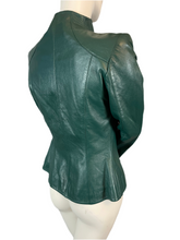 Charger l'image dans la galerie, Veste vintage en cuir Thierry Mugler taille 38
