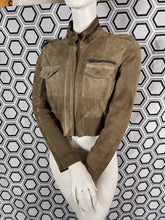 Charger l&#39;image dans la galerie, Blouson en daim Twin-set Simona Barbieri taille 40
