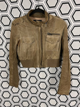 Charger l&#39;image dans la galerie, Blouson en daim Twin-set Simona Barbieri taille 40
