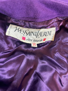 Cape violette Yves Saint Laurent