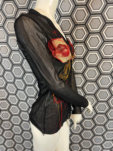 Cardigan mesh Jean Paul Gaultier taille 38