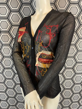 Charger l&#39;image dans la galerie, Cardigan mesh Jean Paul Gaultier taille 38
