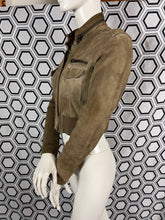 Charger l&#39;image dans la galerie, Blouson en daim Twin-set Simona Barbieri taille 40
