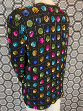 Charger l'image dans la galerie, Veste à sequins vintage taille 40

