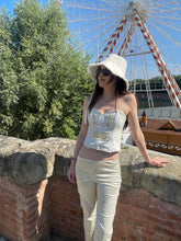 Charger l&#39;image dans la galerie, Incroyable bustier en cuir Jean Claude Jitrois taille 38
