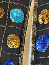 Charger l'image dans la galerie, Veste à sequins vintage taille 40
