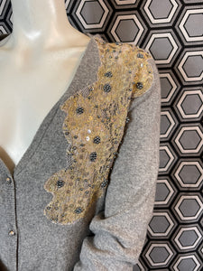 Cardigan Manoush brodé taille 40