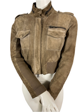Charger l&#39;image dans la galerie, Blouson en daim Twin-set Simona Barbieri taille 40
