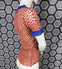 Charger l&#39;image dans la galerie, Haut polka en mesh Jean Paul Gaultier taille 36
