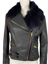 Charger l&#39;image dans la galerie, Blouson en cuir Paul Smith taille 36
