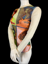 Charger l&#39;image dans la galerie, Haut mesh Jean Paul Gaultier soleil taille 38
