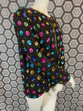 Charger l'image dans la galerie, Veste à sequins vintage taille 40
