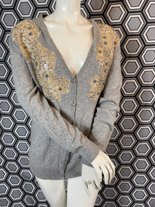 Cardigan Manoush brodé taille 40
