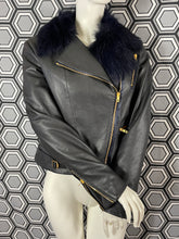 Charger l&#39;image dans la galerie, Blouson en cuir Paul Smith taille 36
