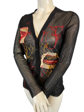 Charger l'image dans la galerie, Cardigan mesh Jean Paul Gaultier taille 38
