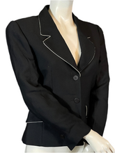 Charger l'image dans la galerie, Veste noire et blanche Lolita Lempicka taille 42
