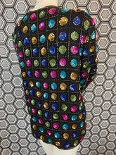 Charger l'image dans la galerie, Veste à sequins vintage taille 40
