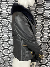 Charger l&#39;image dans la galerie, Blouson en cuir Paul Smith taille 36

