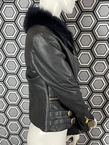 Blouson en cuir Paul Smith taille 36