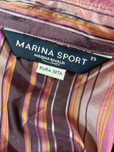 Chemisier en soie Marina Rinaldi taille 44
