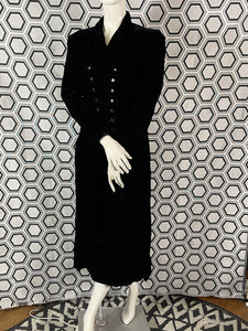 Manteau en velours Armand Ventilo taille 40