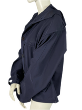 Charger l'image dans la galerie, Veste bleu marine à capuche Yohji Yamamoto taille 38
