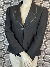 Charger l'image dans la galerie, Veste noire et blanche Lolita Lempicka taille 42
