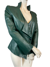 Charger l'image dans la galerie, Veste vintage en cuir Thierry Mugler taille 38
