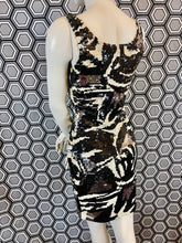 Charger l'image dans la galerie, Superbe robe à sequins Blacktie Oleg Cassini taille 38
