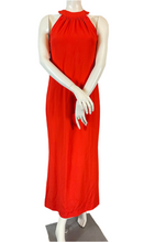 Charger l&#39;image dans la galerie, Robe longue rouge Yves Saint Laurent rive gauche taille 40
