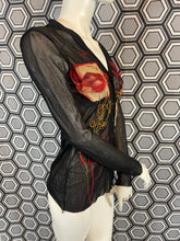 Charger l&#39;image dans la galerie, Cardigan mesh Jean Paul Gaultier taille 38
