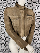 Charger l&#39;image dans la galerie, Blouson en daim Twin-set Simona Barbieri taille 40
