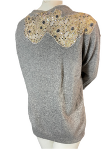 Cardigan Manoush brodé taille 40