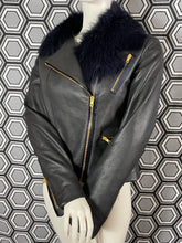 Charger l&#39;image dans la galerie, Blouson en cuir Paul Smith taille 36

