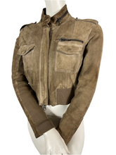 Charger l&#39;image dans la galerie, Blouson en daim Twin-set Simona Barbieri taille 40
