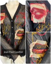 Charger l'image dans la galerie, Cardigan mesh Jean Paul Gaultier taille 38
