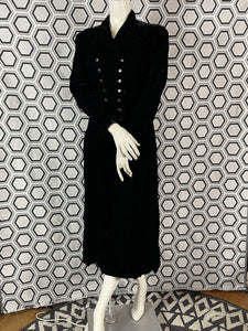 Manteau en velours Armand Ventilo taille 40