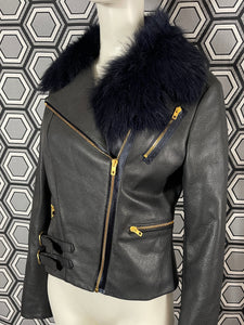 Blouson en cuir Paul Smith taille 36
