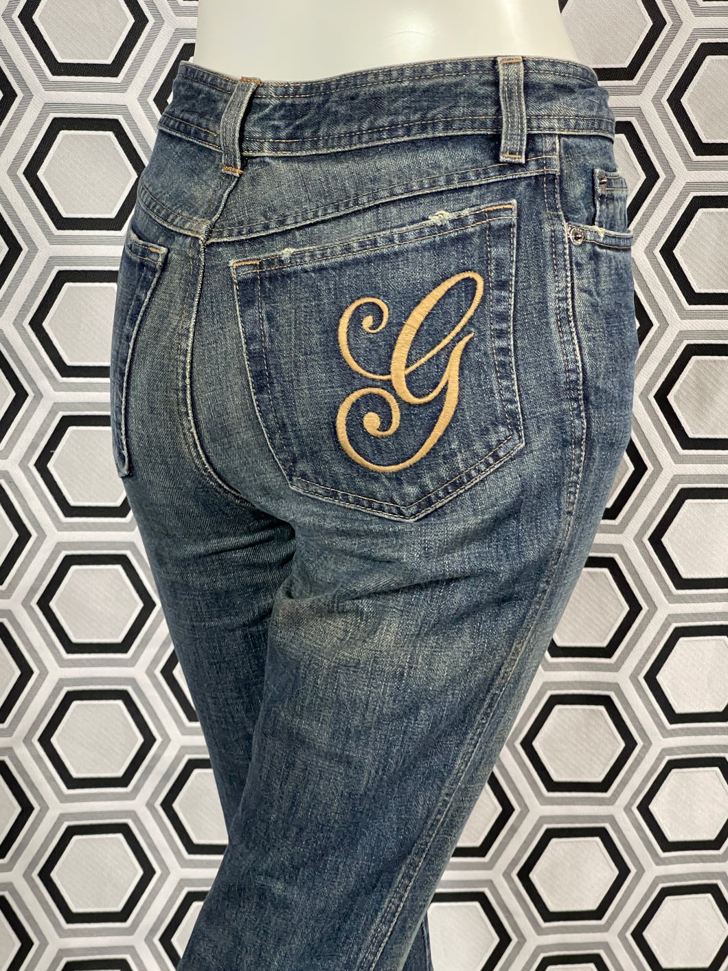Jeans bleu Gucci taille 34