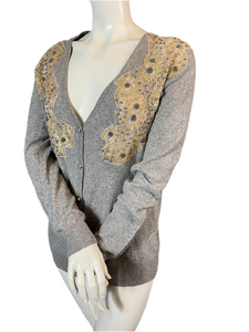 Cardigan Manoush brodé taille 40