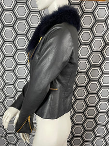 Blouson en cuir Paul Smith taille 36