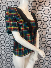 Charger l&#39;image dans la galerie, Haut tartan Jean Charles de Castelbajac taille 36

