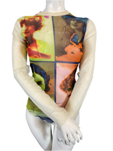 Charger l&#39;image dans la galerie, Haut mesh Jean Paul Gaultier soleil taille 38
