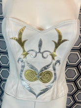 Charger l&#39;image dans la galerie, Incroyable bustier en cuir Jean Claude Jitrois taille 38
